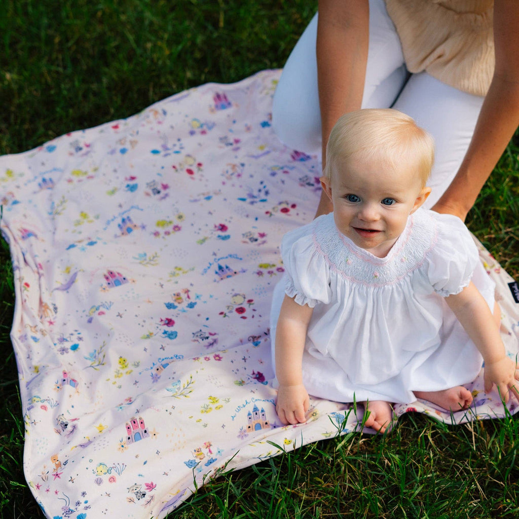 Disney A Wish Come True Swaddle Receiving Baby Blanket