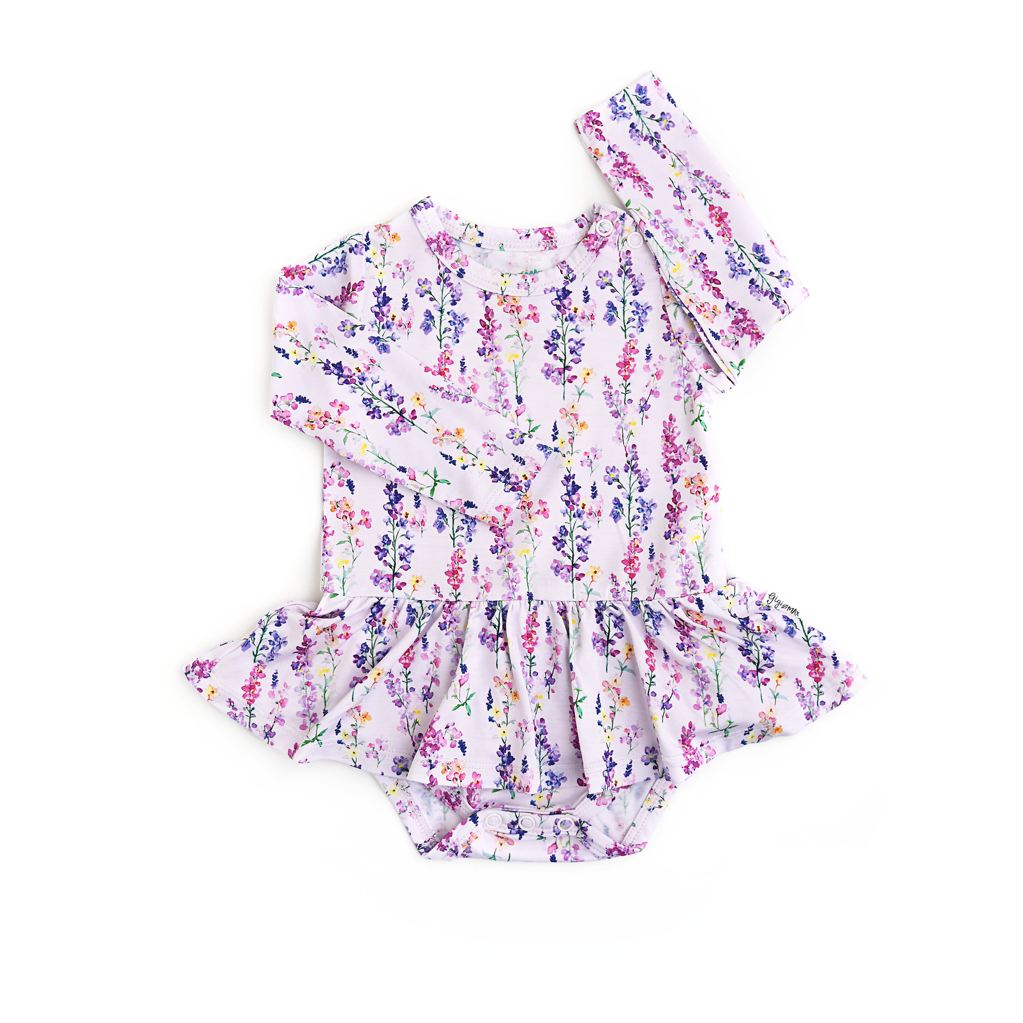 Avani TUTU Bamboo Floral Baby Clothing Dress Outfit: 12-18m