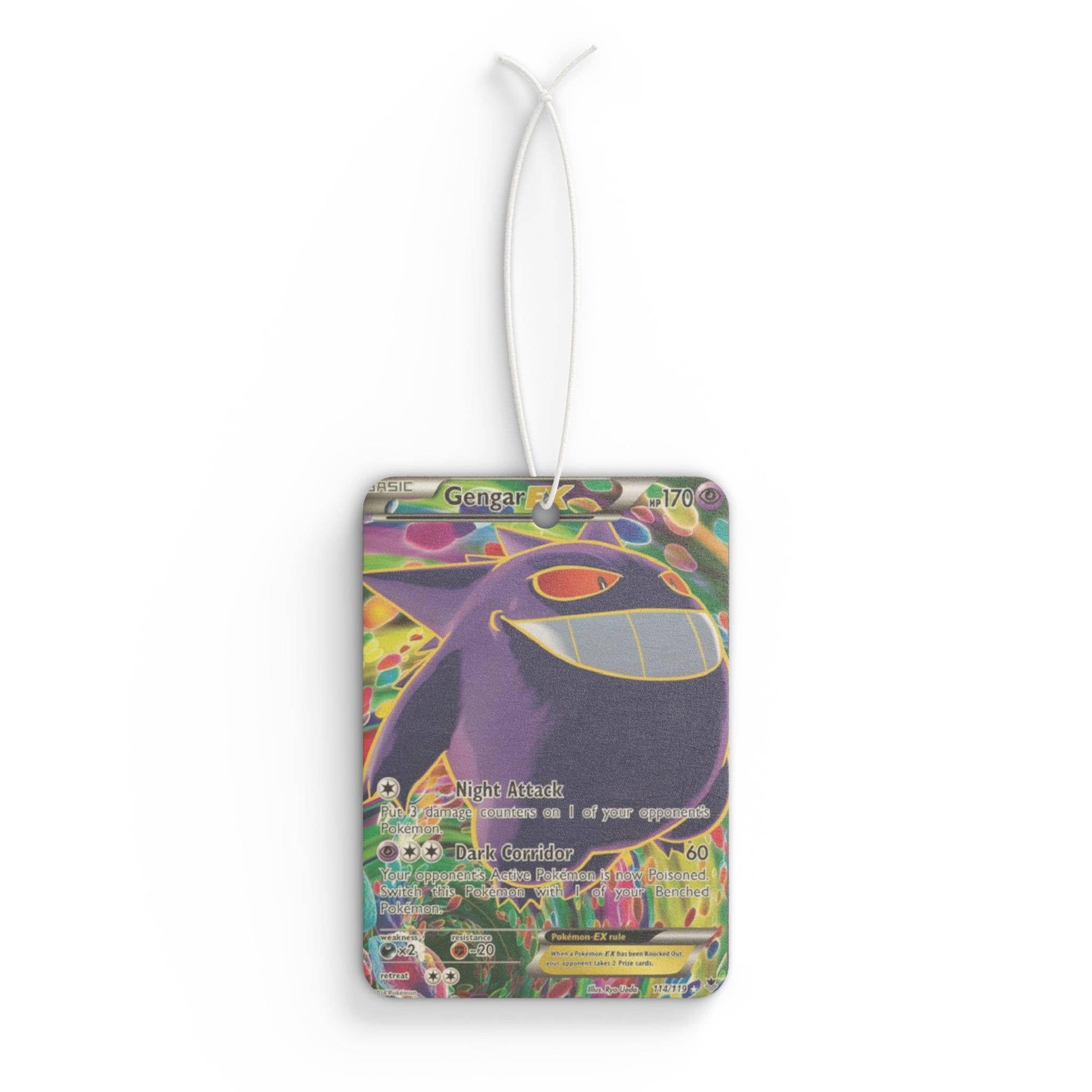 Gengar EX Car Freshener- Black Ice Scent