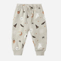 Halloween Things Fleece Sweatpants: 0-3M