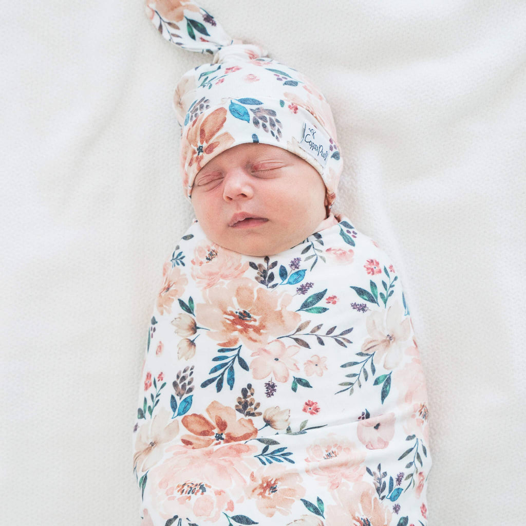 Knit Swaddle Blanket - Autumn