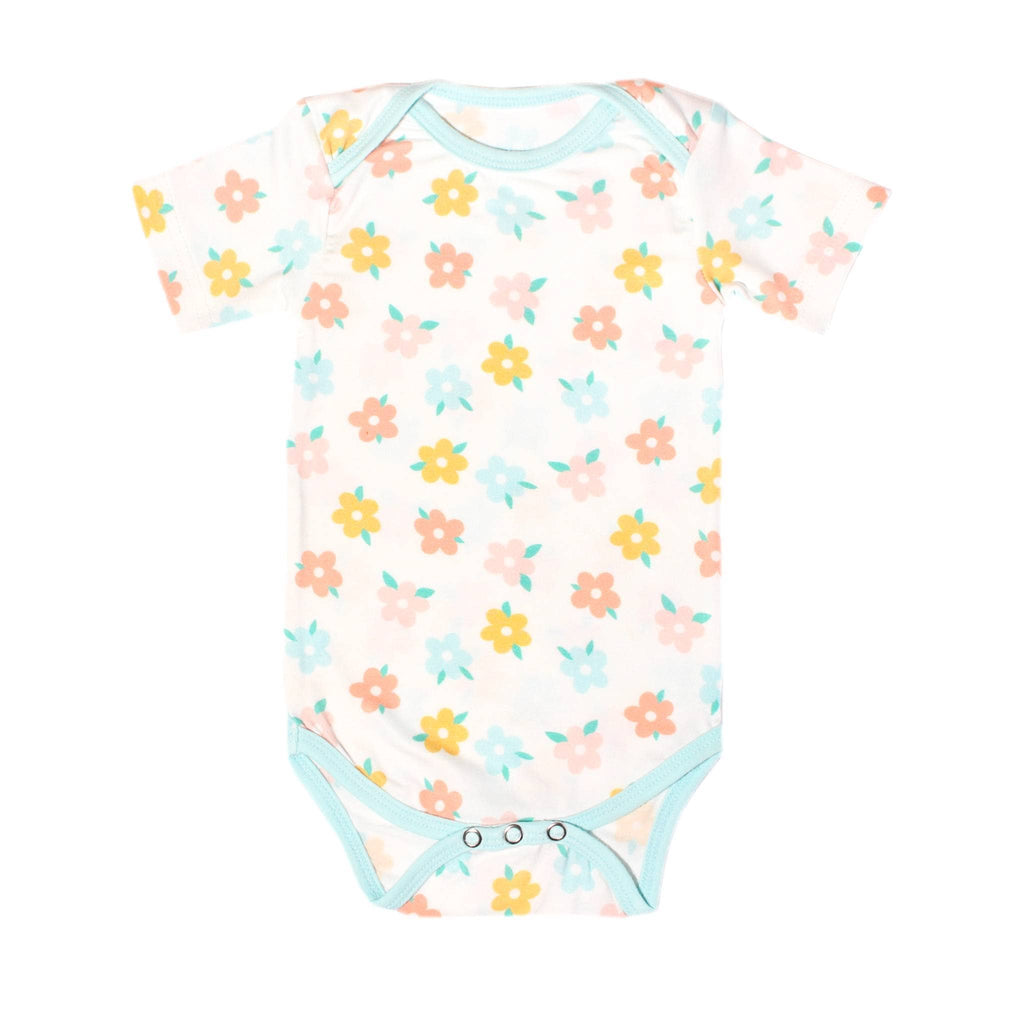 Short Sleeve Bodysuit - Daisy: 3-6 Months