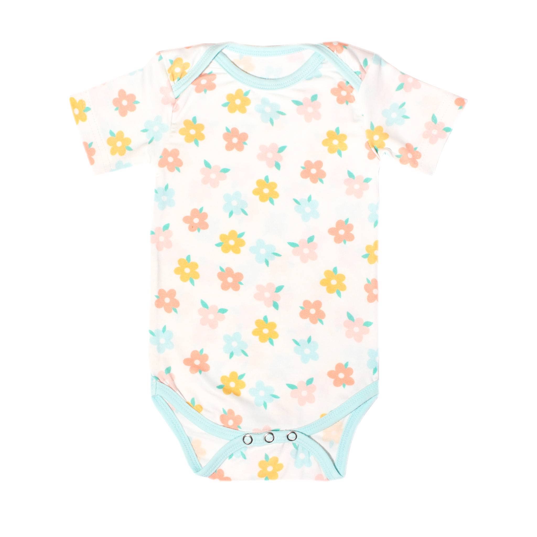 Short Sleeve Bodysuit - Daisy: 3-6 Months