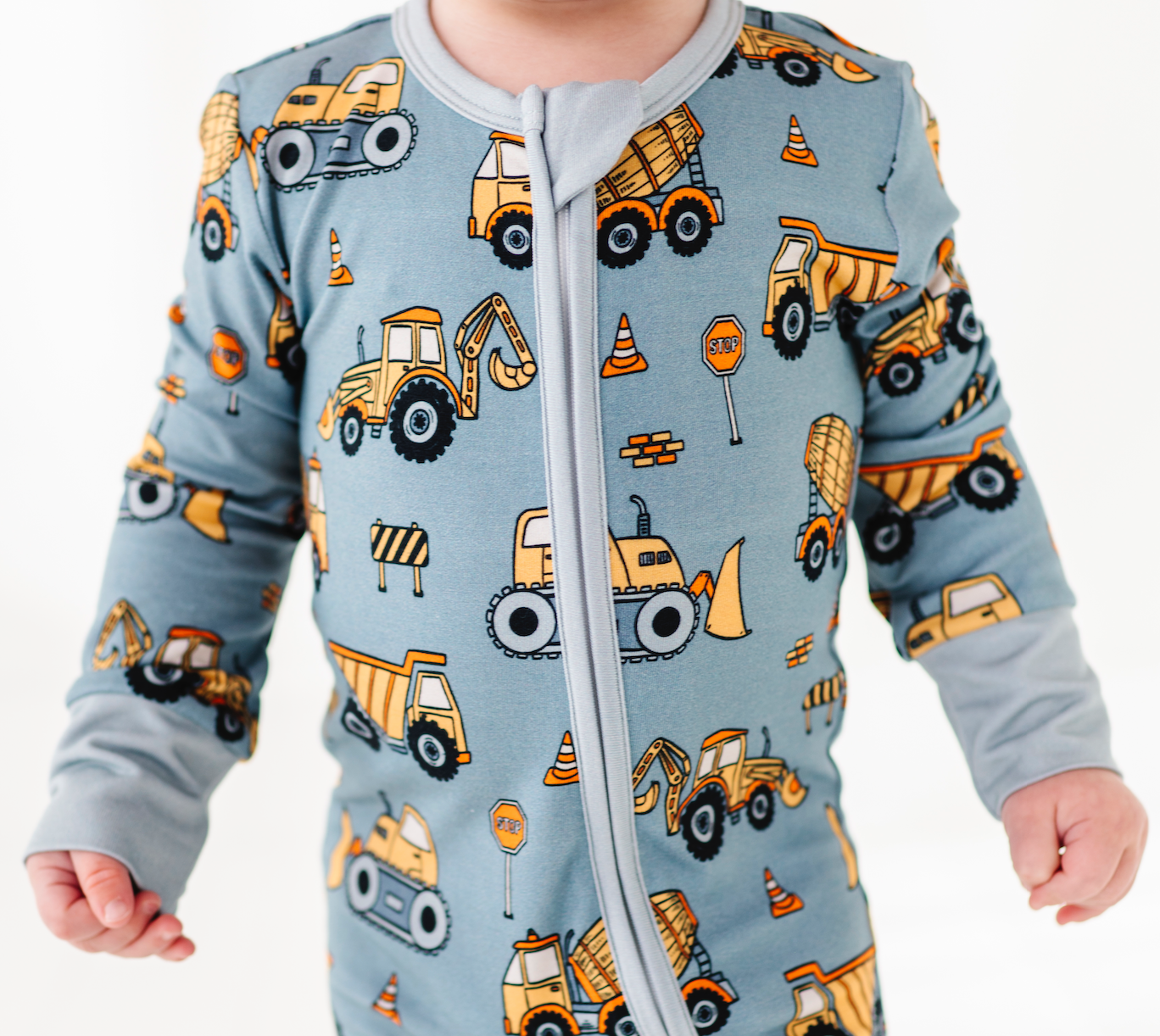 Baby Bamboo Pajamas - Bamboo Sleeper - Worksite: 3-6m