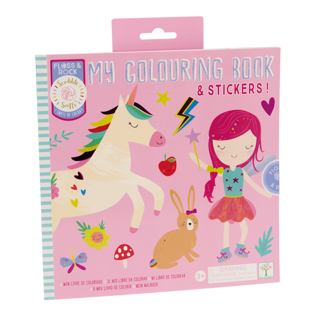 Scribble Sniffs Rainbow Fairy My Coloring Book