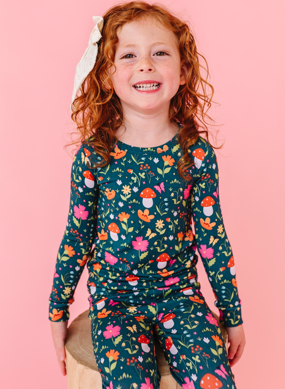 Kids Bamboo Pajamas - Bamboo Fall Clothing- Sylva: 6