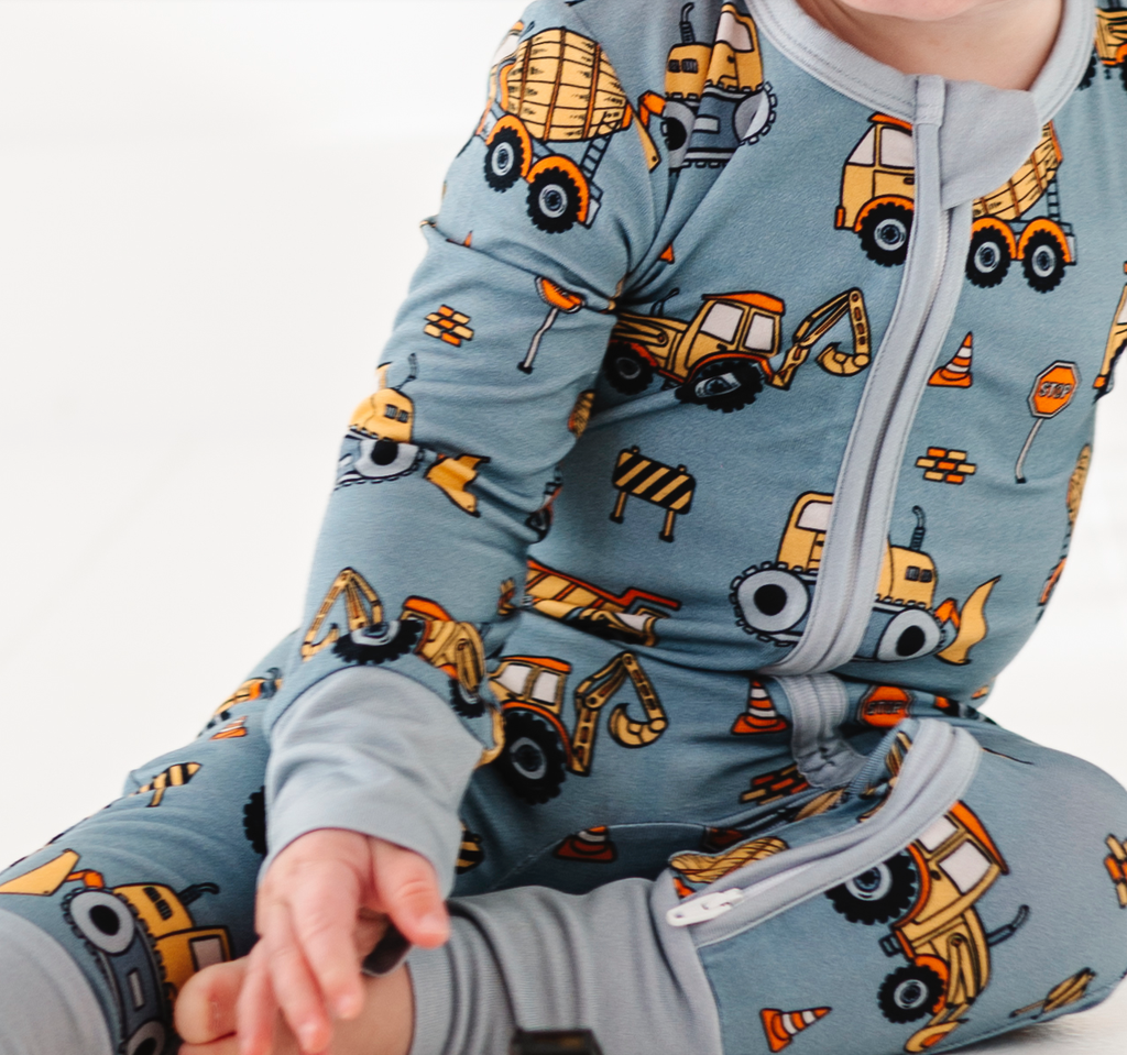 Baby Bamboo Pajamas - Bamboo Sleeper - Worksite: 12-18m