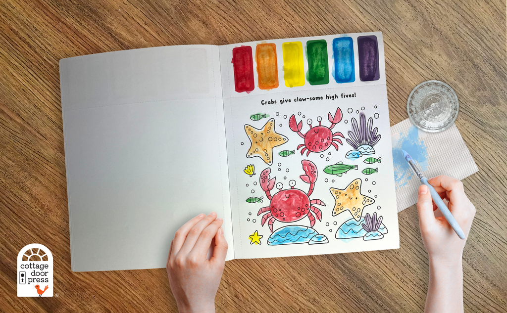 Paint Magic Under the Sea – Watercolor Paint Book for Kids