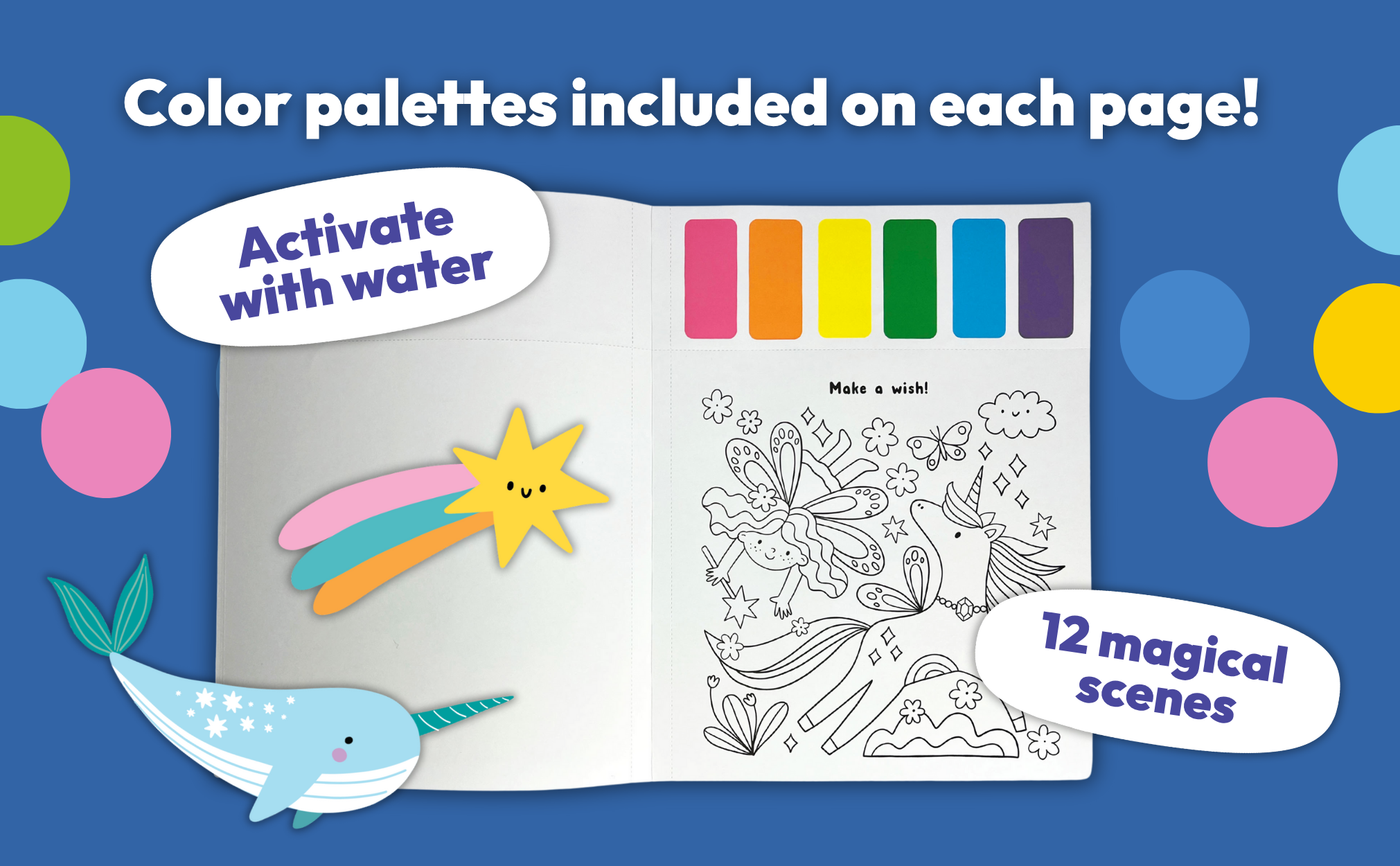 Paint Magic Magical World – Watercolor Unicorn & Animals