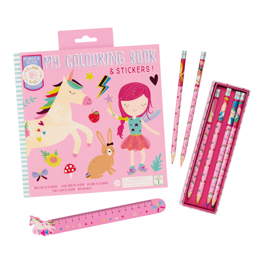 Scribble Sniffs Rainbow Fairy My Coloring Book