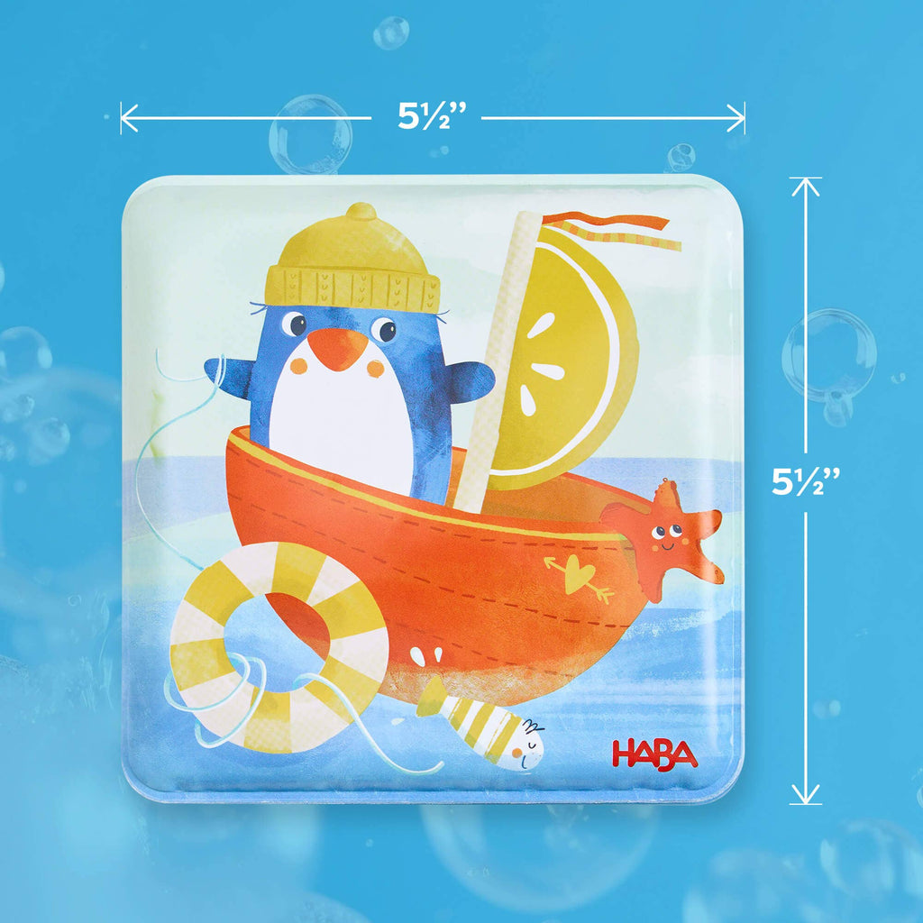 Penguin Bath Book with Squeaker