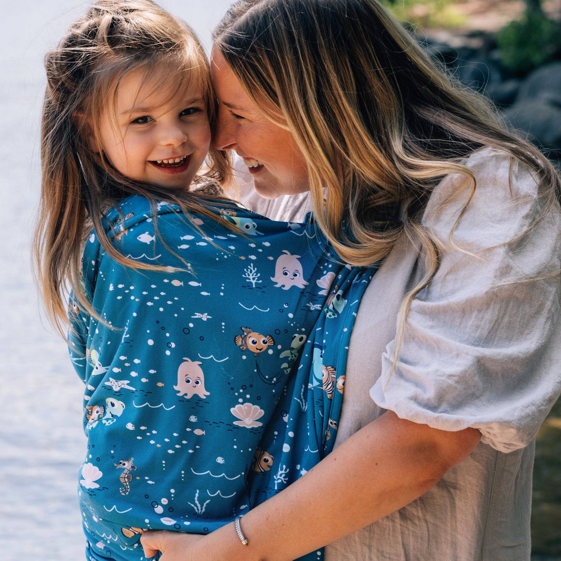 Disney and Pixar Finding Nemo Swaddle Receiving Baby Blanket
