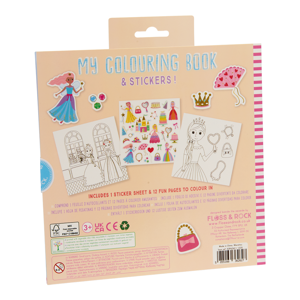 Scribble Sniffs Princess My Coloring Book