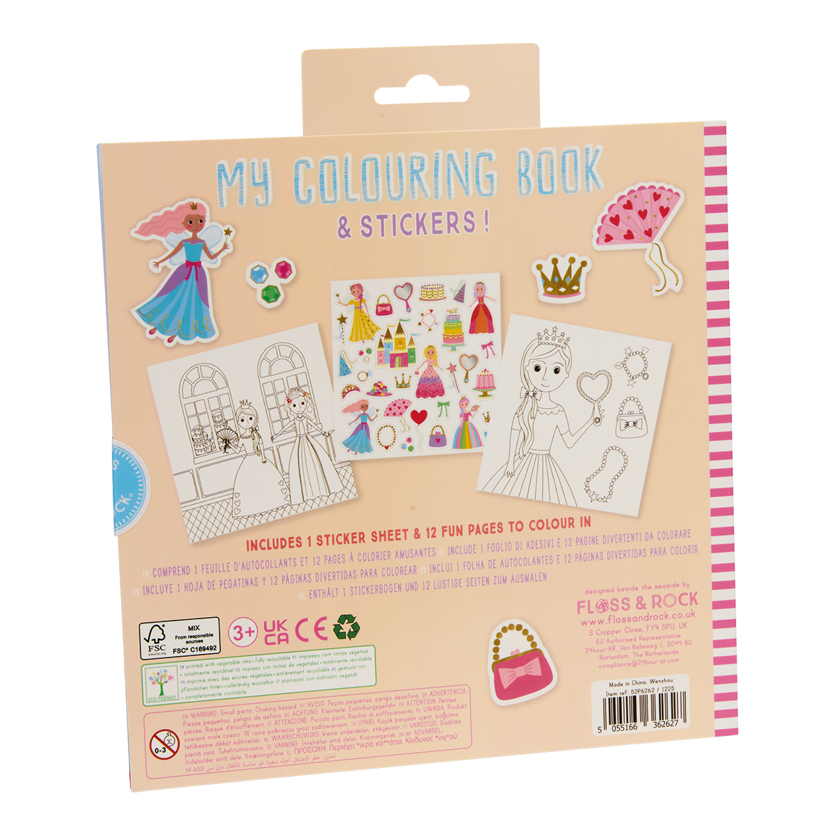 Scribble Sniffs Princess My Coloring Book