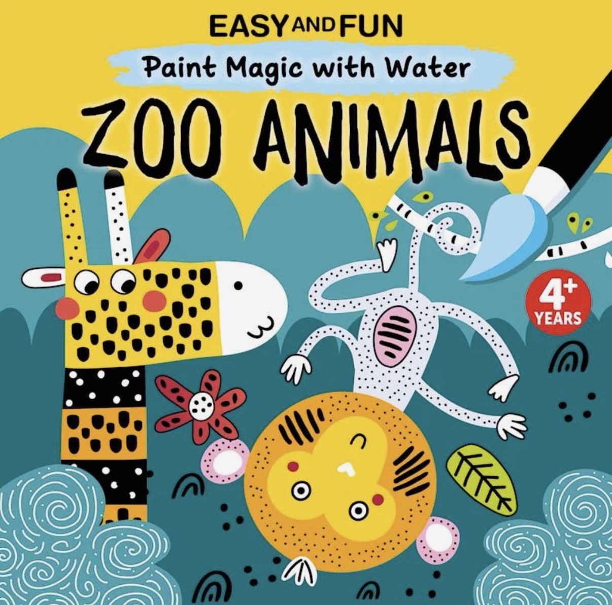 Zoo Animals Paint Magic with Water