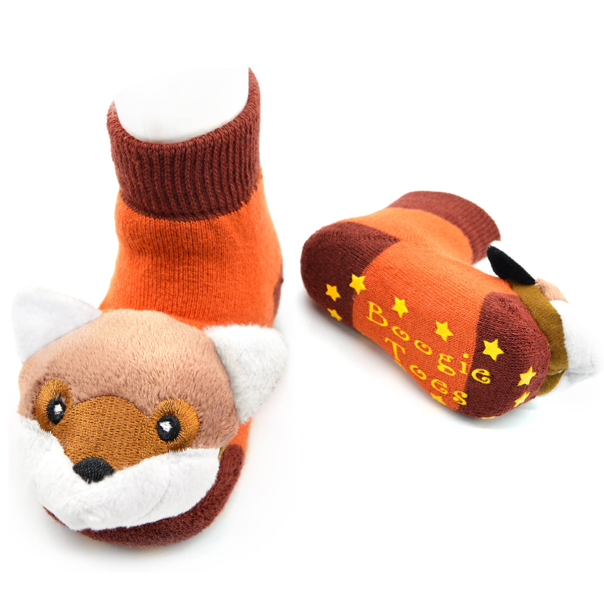 Fox Boogie Toes Rattle Socks: 0 - 1 Y