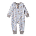 Cottontail Crew Bamboo Henley Easter Romper for Baby: 9-12M