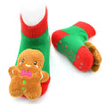 Gingerbread Christmas Boogie Toes Rattle Socks: 0 - 1 Y