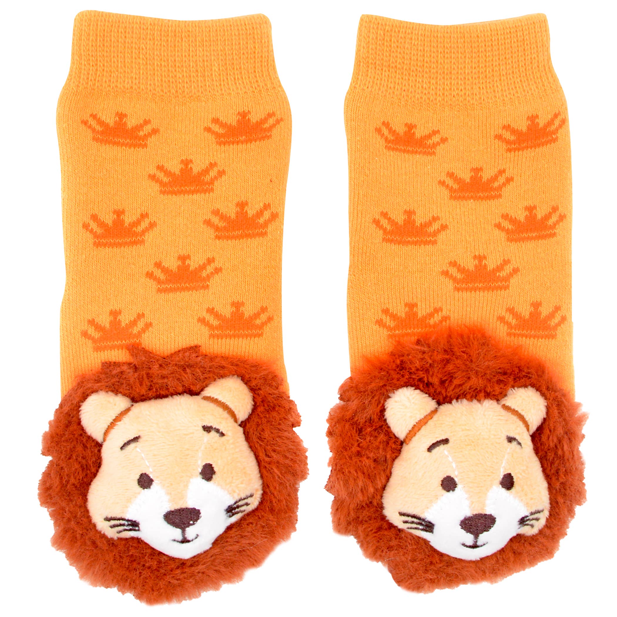 Lion Boogie Toes Rattle Socks: 0 - 1 Y