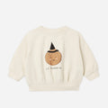 Lil Pumpkin Fleece Sweatshirt: 12-18M