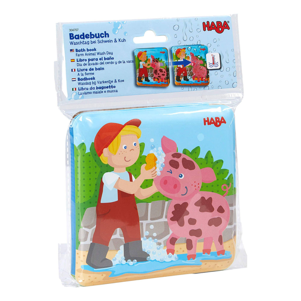 Farm Animal Magic Color Changing Wash Away Bath Book