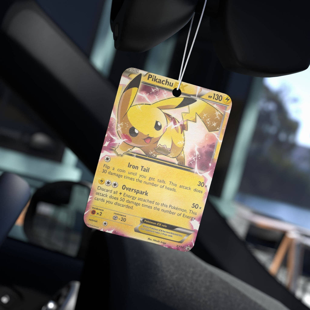 Pikachu Car Freshener- pineapple Scent