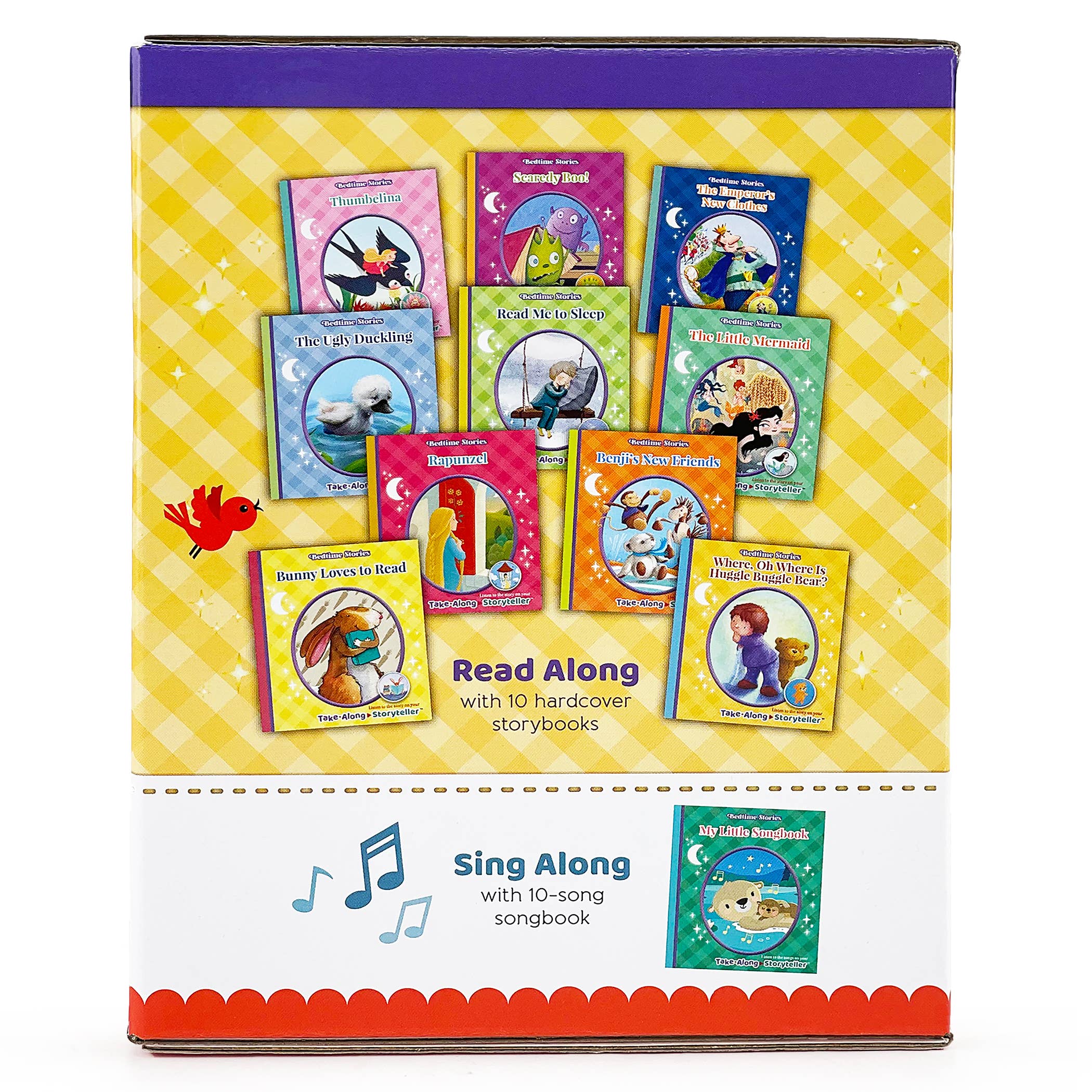 Bedtime Stories Take-Along Storyteller Book Set