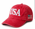 Red USA Kids Baseball Hat - XS