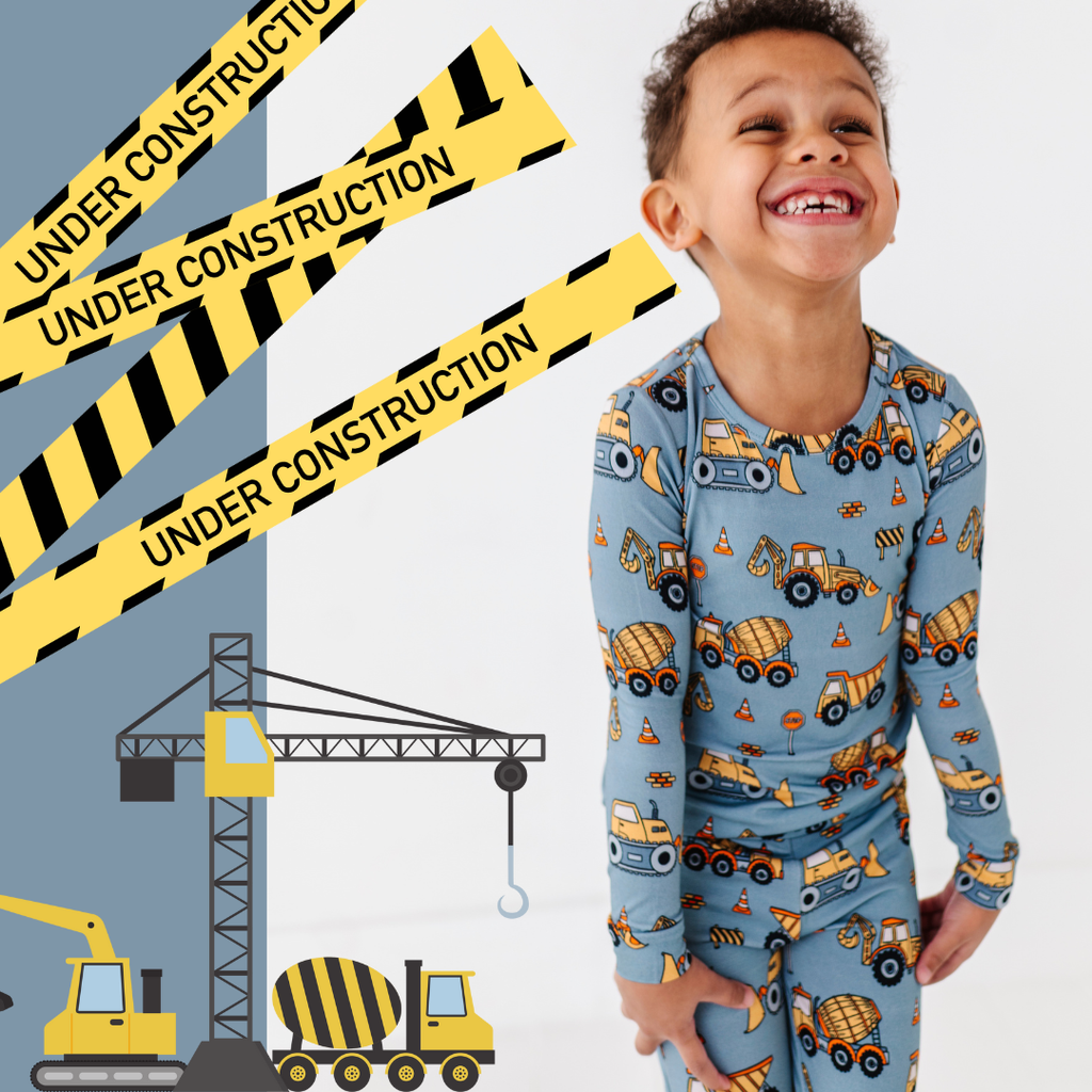Baby Bamboo Pajamas - Bamboo Sleeper - Worksite: 12-18m