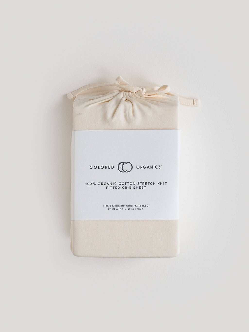Fitted Crib Sheet: Mist
