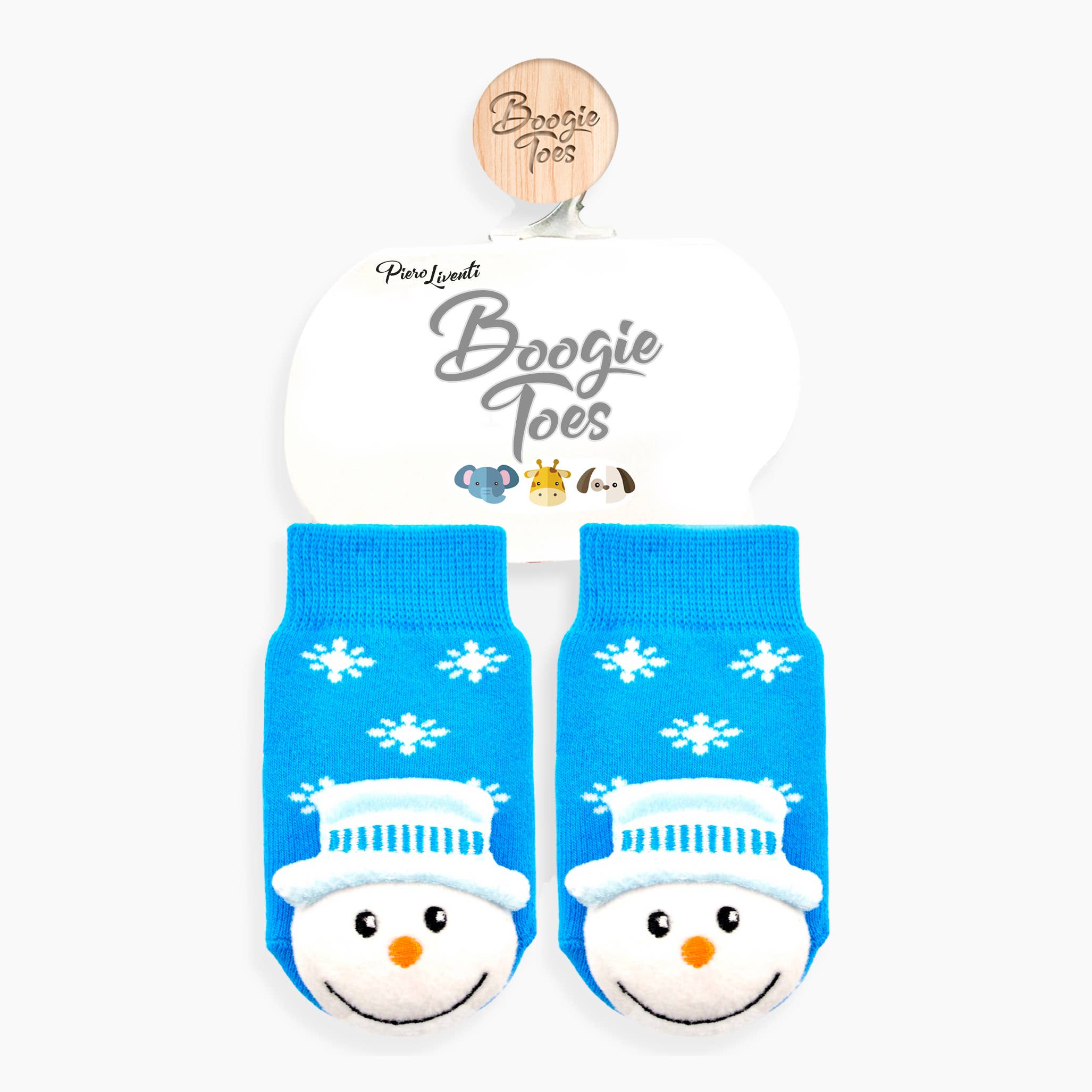 Snowman Christmas Boogie Toes Rattle Socks: 1 - 2 Y