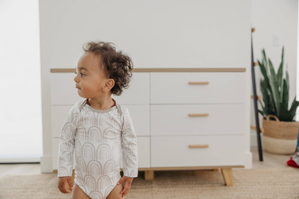 Long Sleeve Bodysuit - Bliss: 6-12 Months