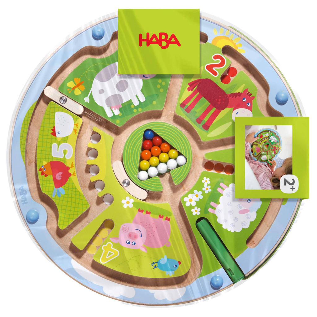 Number Maze Magnetic Game
