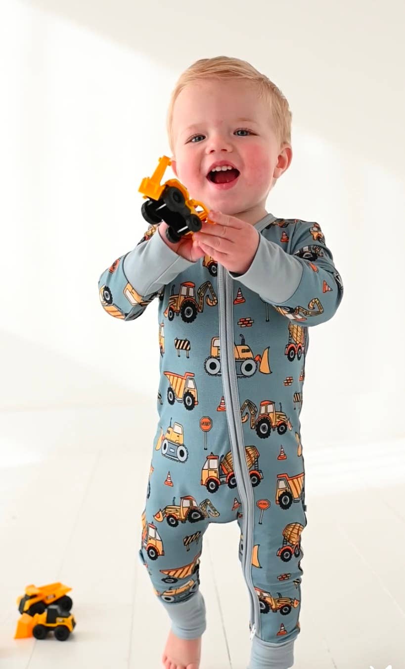 Baby Bamboo Pajamas - Bamboo Sleeper - Worksite: 6-12m