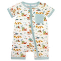 Beach Day Summer Baby Clothing Bamboo Shortie Romper Jumpsuit: 18-24M