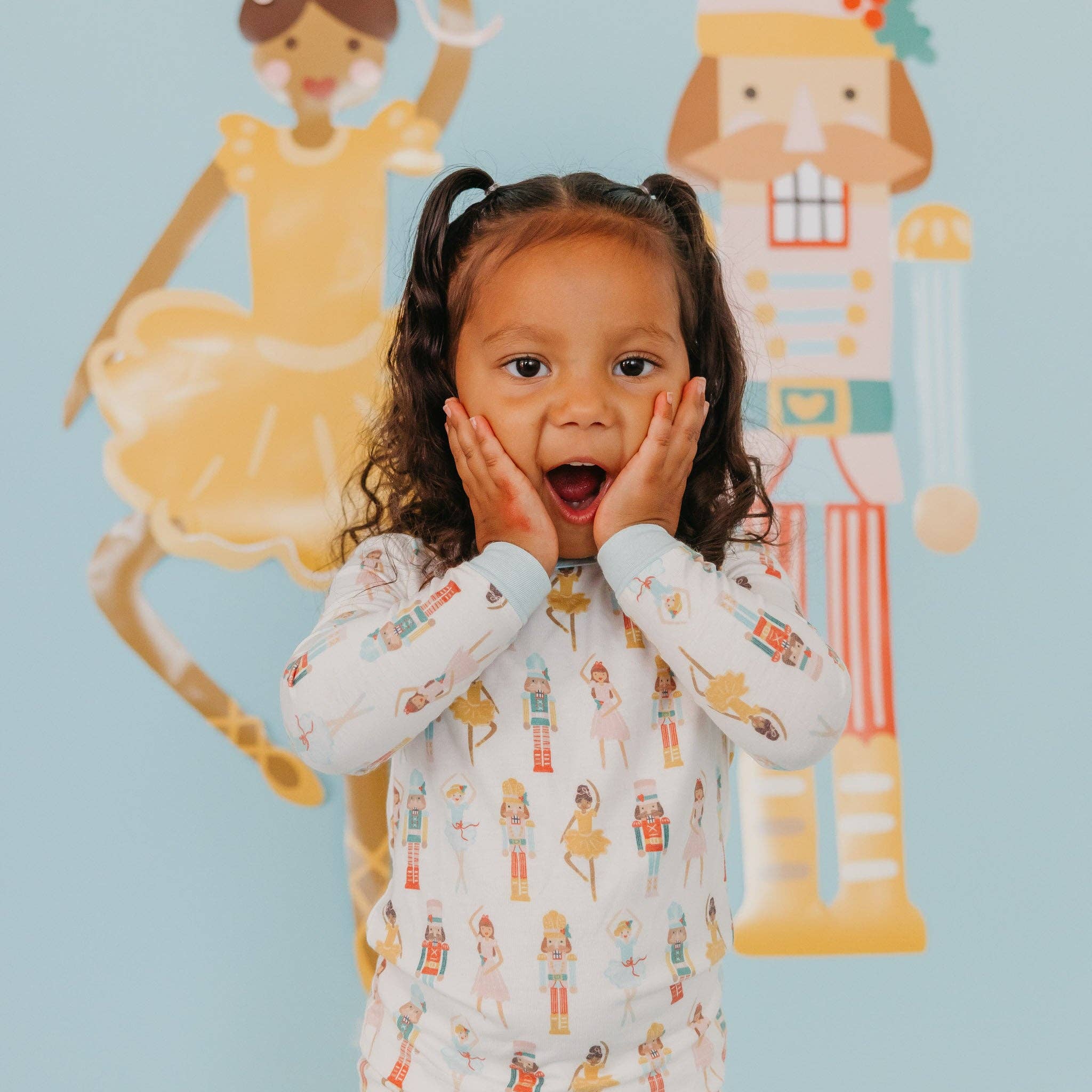 2pc Long Sleeve Pajama Set - Juliet: 12 Months