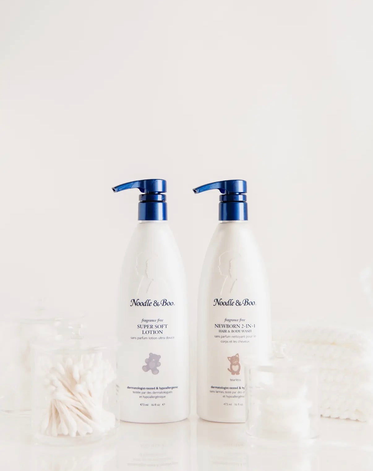 Newborn 2-In-1 Hair & Body Wash, Fragrance Free, 16 oz