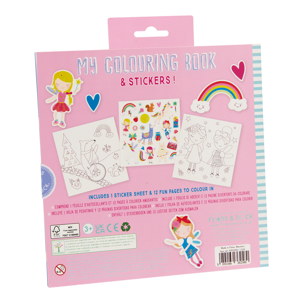 Scribble Sniffs Rainbow Fairy My Coloring Book