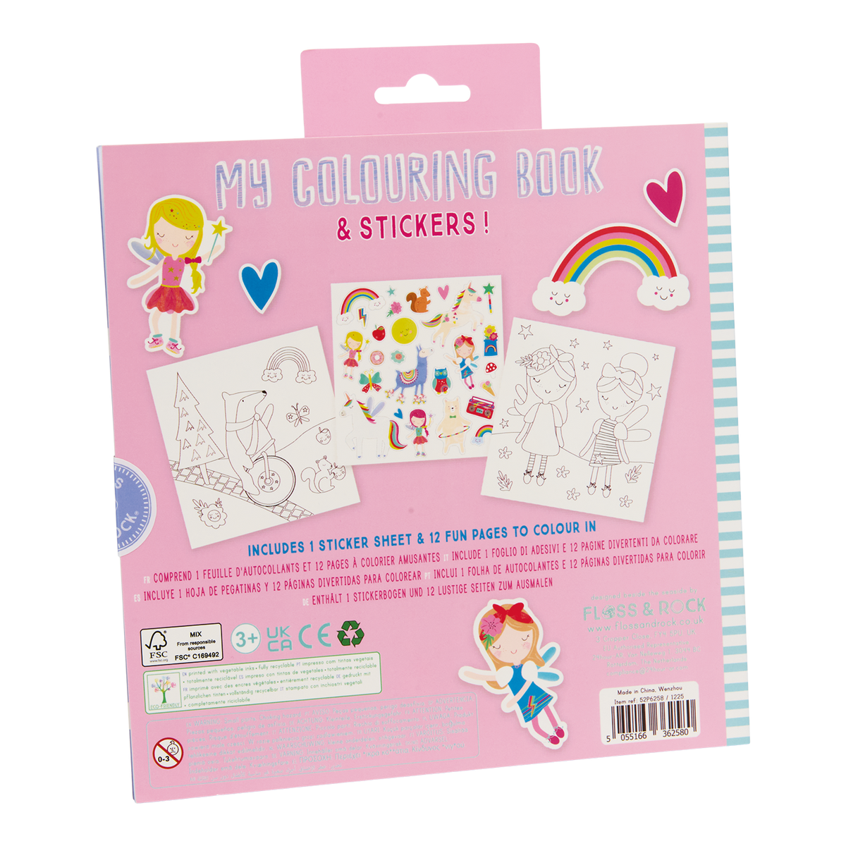 Scribble Sniffs Rainbow Fairy My Coloring Book
