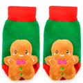 Gingerbread Christmas Boogie Toes Rattle Socks: 1 - 2 Y