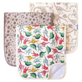 3 Pack Premium Burp Cloths - Jurassic Park