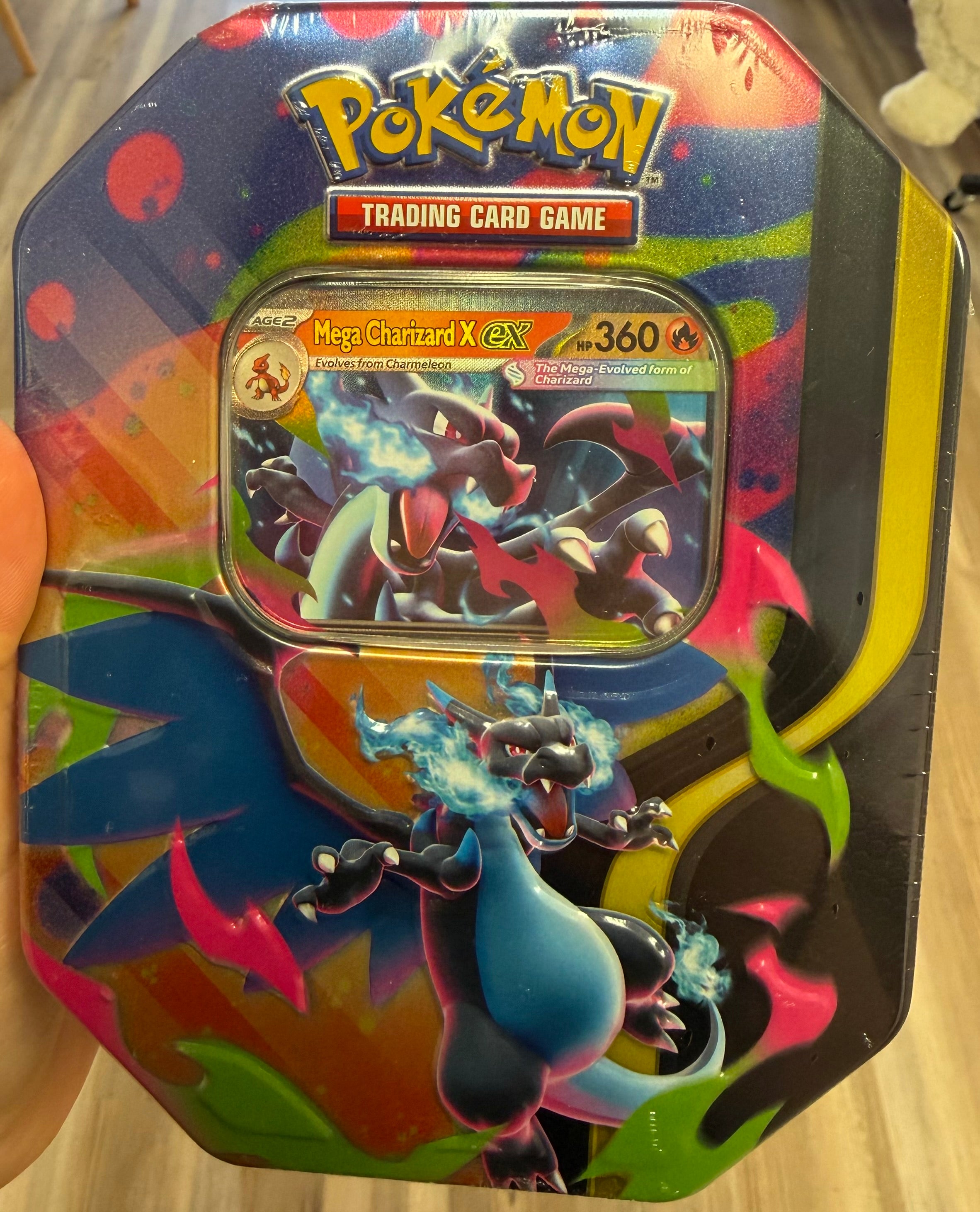 Pokemon Metal Tin Box