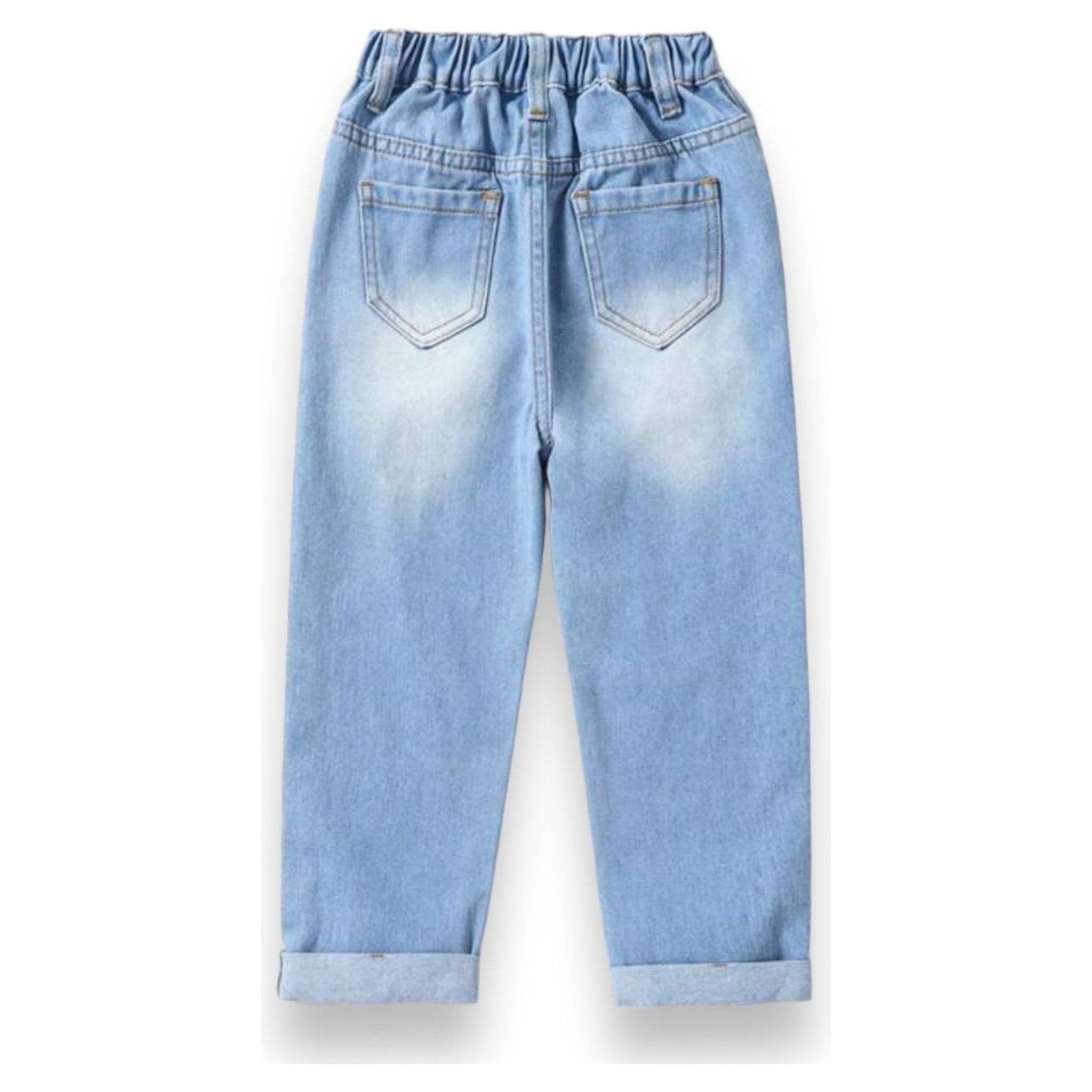Distressed “mom” Jeans: 5