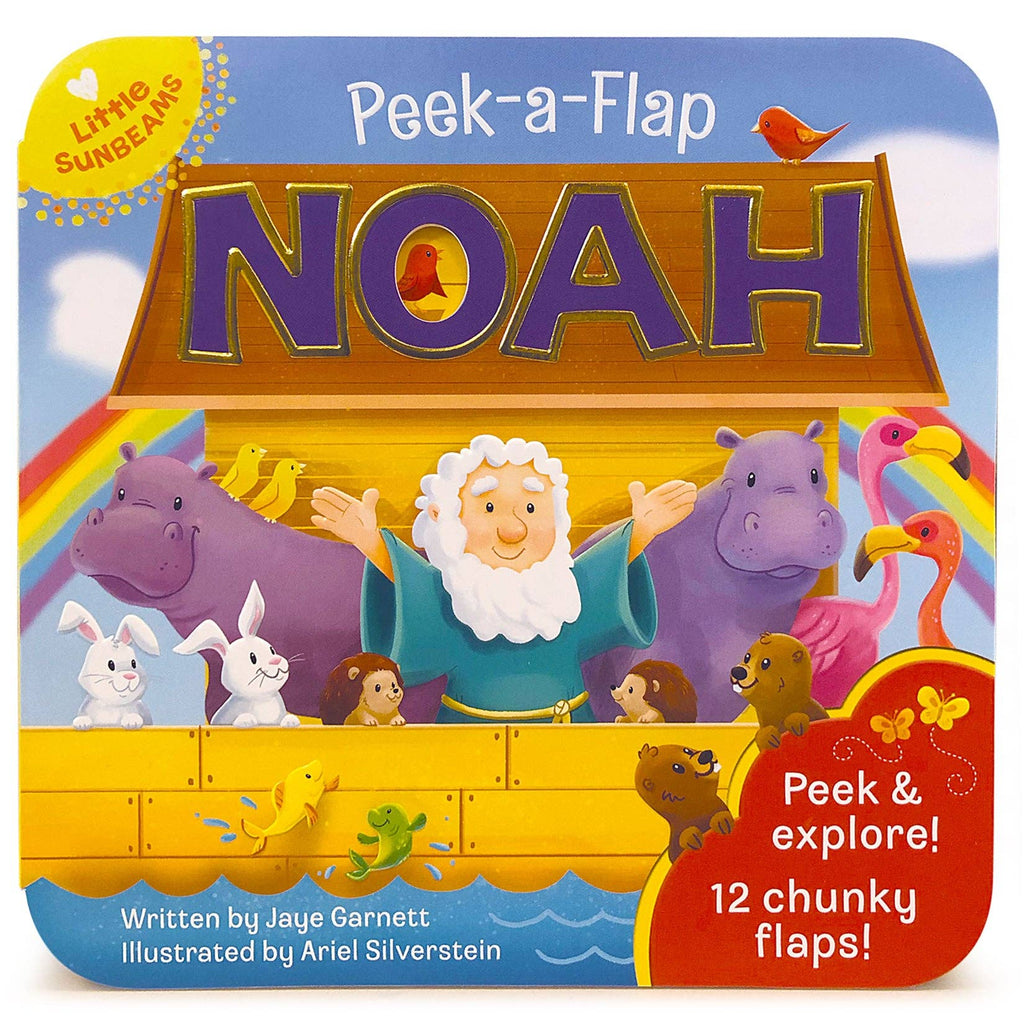 Peek-a-Flap Noah Interactive Novelty Religious Board Book