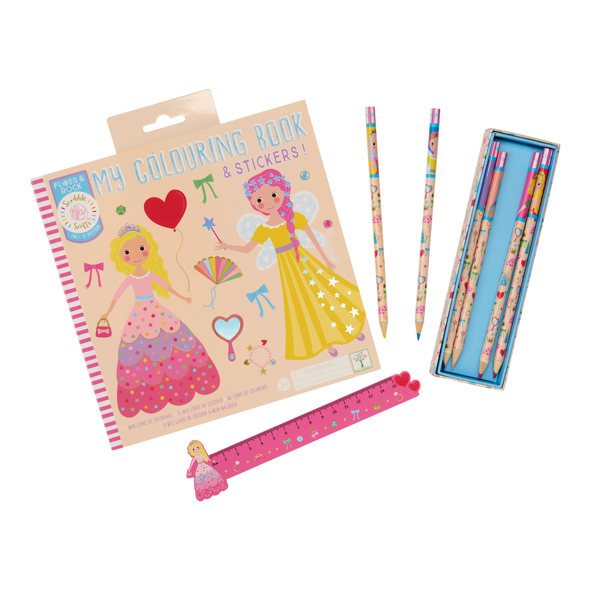 Scribble Sniffs Princess My Coloring Book