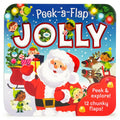 Jolly Lift-a-Flap Christmas Novelty Board Book