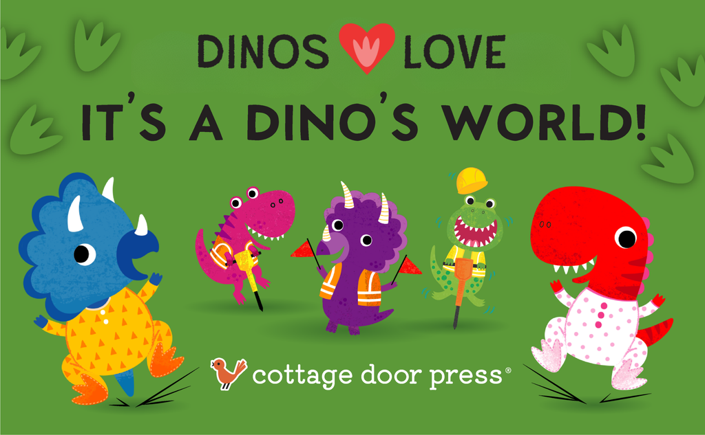 Dinos Love Halloween Lift-a-Flap Dinosaur Board Book