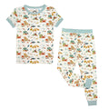 Beach Day Summer Kids Bamboo Pajamas Set: 3T
