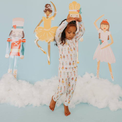 2pc Long Sleeve Pajama Set - Juliet: 4T