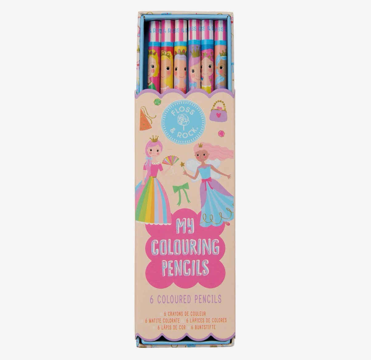 Princess Coloring Pencils